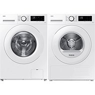 SAMSUNG WW90CGC04DTELE + SAMSUNG DV90DG52A0TELE - Washer Dryer Set