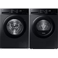 SAMSUNG WW90CGC04DABLE + SAMSUNG DV90DG52A0ABLE - Washer Dryer Set
