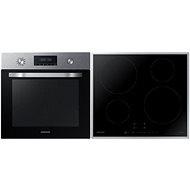 SAMSUNG Dual Fan NV70K2340RS/EO+ SAMSUNG NZ64H37075K/EO - Oven & Cooktop Set