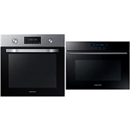 SAMSUNG Dual Fan NV70K2340RS/EO + SAMSUNG NQ50K5137KB/EO - Sütő és mikrohullámú sütő szett