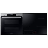 SAMSUNG Dual CookFlex NV7B4545VAS/U3 + SAMSUNG NZ64B5066GK/U2 - Oven & Cooktop Set