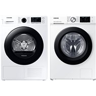 SAMSUNG BESPOKE WW11BBA046AWLE + SAMSUNG DV90TA020AE/LE - Washer Dryer Set