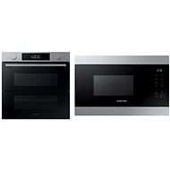 SAMSUNG NV7B4545VAS/U3 + MG22M8274AT/E2 - Built-in Oven & Microwave Set