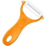 Samura Ceramic Scraper, Orange - Potato Peeler
