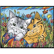 Colorvelvet sametový obrázek - koťátka - Colouring Book