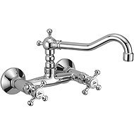 SAPHO Antea wall-mounted mixer, top handle, chrome 3361 - Tap