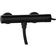 SAPHO Iconic wall-mounted shower mixer, mat black AF011B - Tap