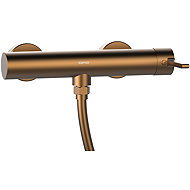 SAPHO Iconic wall-mounted shower mixer, matt copper AF011PG - Tap