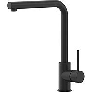 SAPHO Corner basin mixer, black matt JK125B - Tap