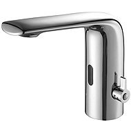 SAPHO Sensor standing mixer with temperature control, 6V DC (4xAA), chrome PS204 - Tap