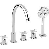 SAPHO Trax five-element mixer for bath rim, chrome 632 - Tap