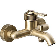 SAPHO Versi wall-mounted bath mixer, bronze RV010/18 - Tap