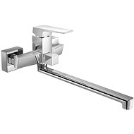 AQUALINE RITMO wall-mounted basin/tub mixer, chrome - Tap