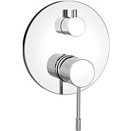 SAPHO SOLARIS concealed shower mixer, 2 outlets, chrome - Tap