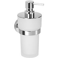 SAPHO Larissa Soap dispenser 250 ml, milk glass, chrome WS019 - Soap Dispenser