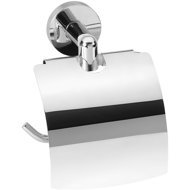 SAPHO Larissa Toilet paper holder with cover, chrome WS007 - Toilet Paper Holder