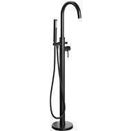 AQUALINE CETO floorstanding bath mixer, mat black BV357B - Tap