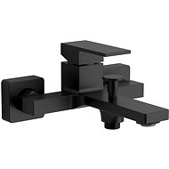 SAPHO CUBEMIX wall-mounted bath mixer, black matt CM010B - Tap