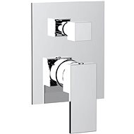SAPHO CUBEMIX concealed shower mixer, 2 outlets, chrome CM042 - Tap