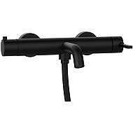 SAPHO ICONIC wall-mounted bath mixer, mat black AF010B - Tap