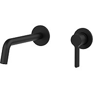 SAPHO ICONIC two-element basin mixer, black matt AF008B - Tap