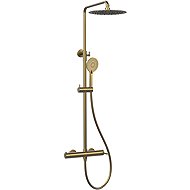 SAPHO ICONIC shower column with lever mixer, matt gold AF139GB - Tap