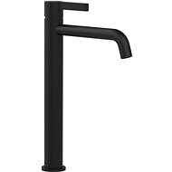 SAPHO ICONIC high basin mixer without spout, black matt AF006B - Tap