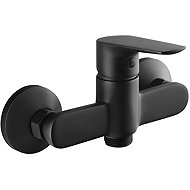 AQUALINE LOTTA wall-mounted sink mixer 3/4", without handle, mat black LT641B - Tap