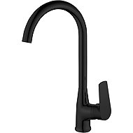 AQUALINE LOTTA pedestal basin mixer, black matt LT603B - Tap