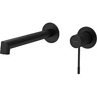 SAPHO SOLARIS two-element basin mixer, black matt WD008B - Tap