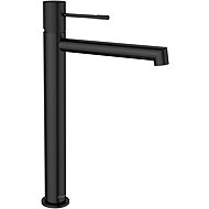 SAPHO SOLARIS high basin mixer without spout, black matt WD006B - Tap