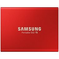 Samsung SSD T5 1TB, piros - Külső merevlemez