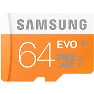 Samsung micro SDXC 64GB Class 10 EVO - Memóriakártya