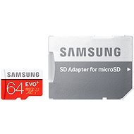 Samsung micro SDXC 64 GB EVO Plus + SD-Adapter - Speicherkarte