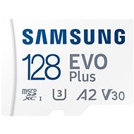 Samsung MicroSDXC 128GB EVO Plus 2024 + SD adaptér - Memory Card