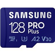 Samsung MicroSDXC 128 GB PRO Plus + SD adaptér - Pamäťová karta