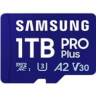 Samsung MicroSDXC 1TB PRO Plus + SD adapter (2023) - Memóriakártya