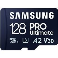 Samsung MicroSDXC 128 GB PRO Ultimate + SD adapter - Memóriakártya
