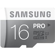 Samsung micro SDHC 16GB Class 10 PRO + SD adapter - Memory Card