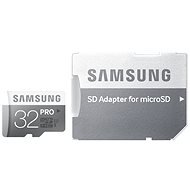 Samsung Micro SDHC 32GB Class 10 UHS-PRO 3 + SD-Adapter - Speicherkarte