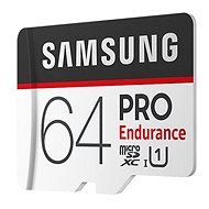Samsung MicroSDXC 64GB PRO Endurance UHS-I U1 + SD Adapter - Memory Card