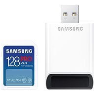 Samsung SDXC 128 GB PRO PLUS + USB-Adapter (2023) - Speicherkarte