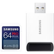 Samsung SDXC 64GB PRO ULTIMATE + USB adaptér - Memory Card