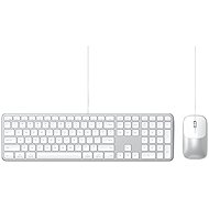 Satechi Slim CLX3 Silver - US - Keyboard and Mouse Set
