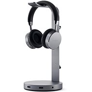 Satechi Aluminum Headphone Stand Hub - Space Grey - Headphone Stand