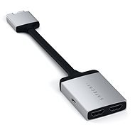 Satechi Type-C Dual HDMI Adapter - Silver - Port Replicator