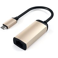 Satechi Aluminium Type-C to Ethernet Adapter - Gold - Network Card