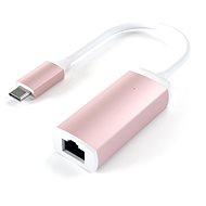 Satechi Aluminium Type-C to Ethernet Adapter - Rose Gold - Network Card