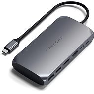 Satechi Aluminium USB-C Multimedia Adapter M1, szürke - Port replikátor