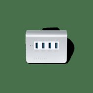Satechi Hliníkový 4portový USB 3.0 Hub V.2 - Stříbrný - USB Hub